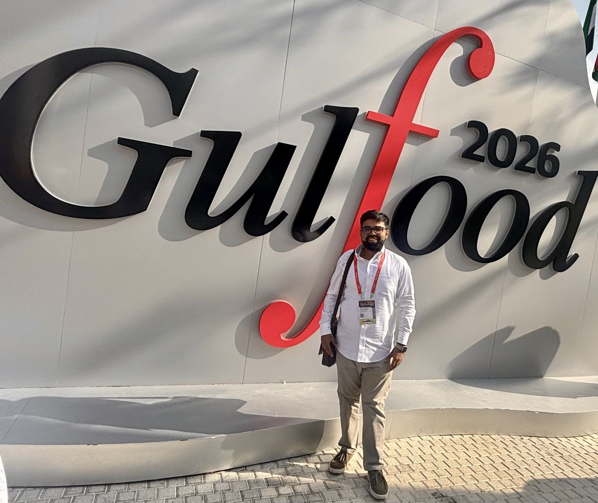 Raghavv Bhatia at Gulfood 2026, Dubai