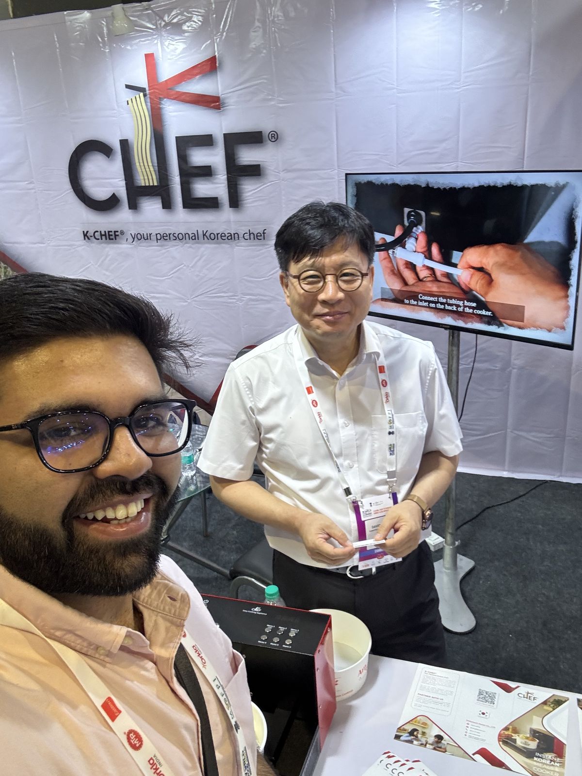 Connecting with global food tech suppliers at World Food India 2025