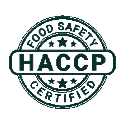 HACCP Food Safety Certified seal