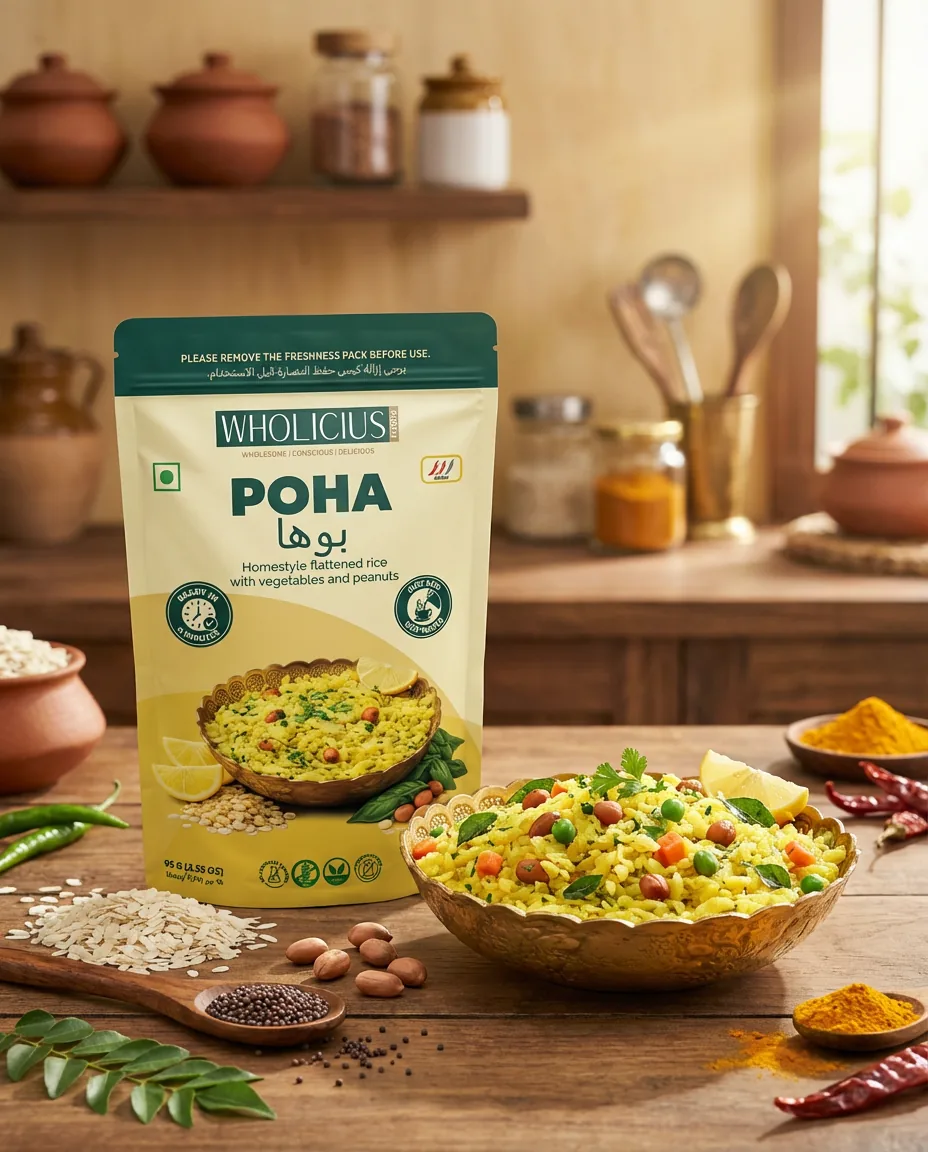 Vegetable Poha