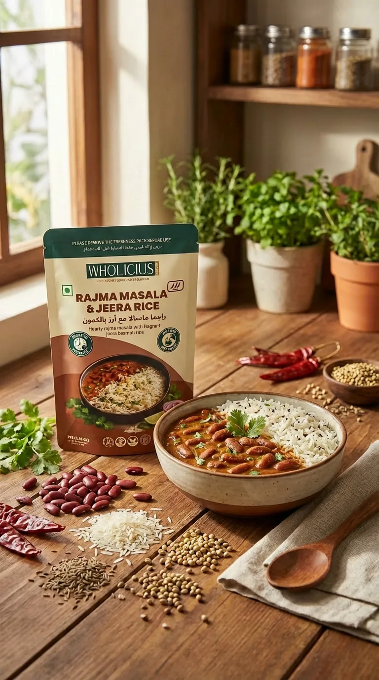 Rajma Masala & Jeera Rice